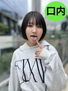 街角で声をかけて口内観察させてもらう 子供英語塾アルバイト のあちゃん